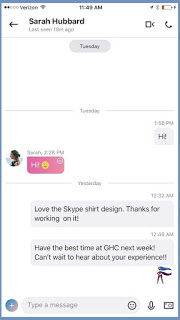 Microsoft redesigns the Skype for iOS users