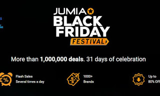 Don't Let Go This Opportunity. 90% Discount Awaiting You On Jumia Black Friday