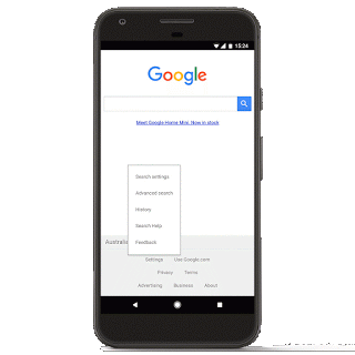 Google Search will bring you result based on your location alone regardless of the domain used