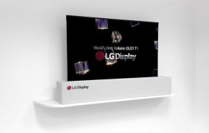 LG Rollable display