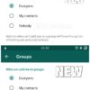 WhatsApp Blacklist feature on Android