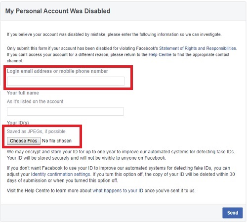 How To Recover A Disabled Facebook Account
