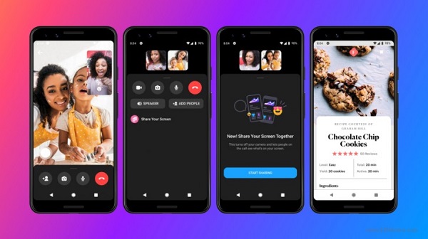 Facebook Messenger Gets Screen Sharing Over Video Call