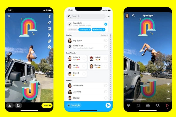 Snapchat Launches Spotlight
