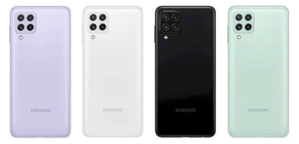 Samsung Galaxy A22 4G in colors