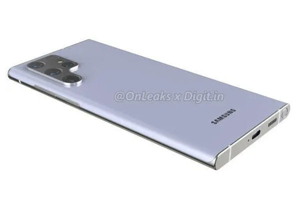 renders of Samsung Galaxy S22 Ultra leak with S Pen slot 3