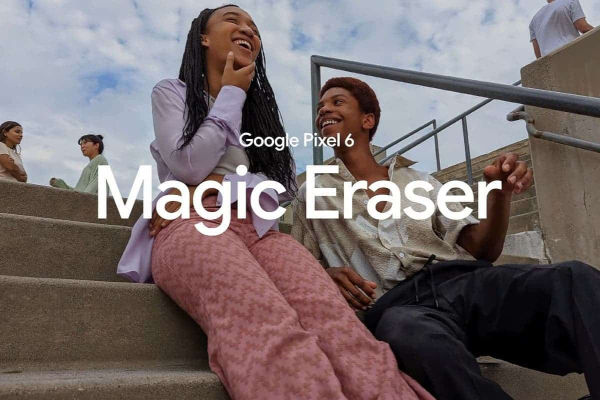 Google Pixel 6 Magic Eraser photo editing tool