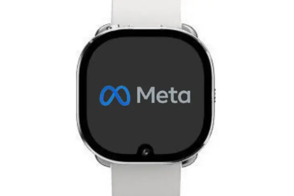 Here Is a Leaked Image of Meta Smartwatch with a Camera Notch