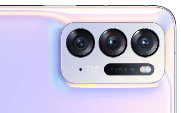 OPPO Find N 5G cameras