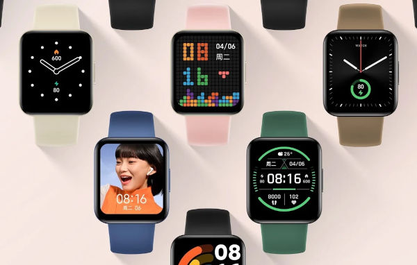 Redmi Watch 2 Lite displays