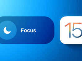 focus mode ios 15 1