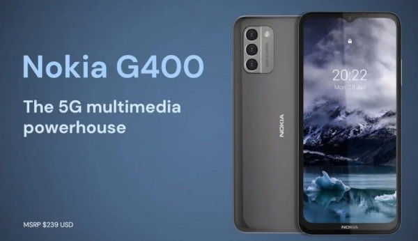 Nokia G400 launched
