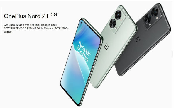 OnePlus Nord 2T 5G launched