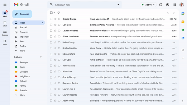 A Unified Gmail 3
