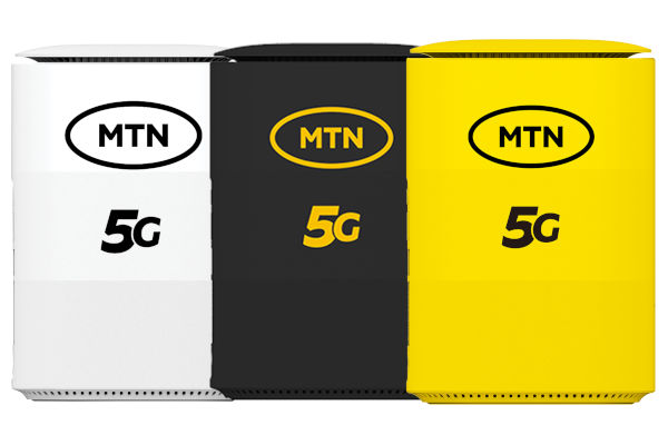 MTN 5G Router in colors