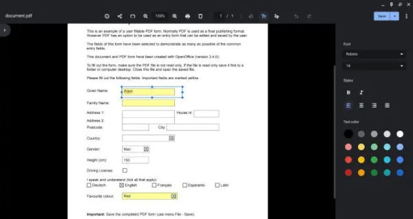 Edit PDF Files on a Chromebook 2022 3