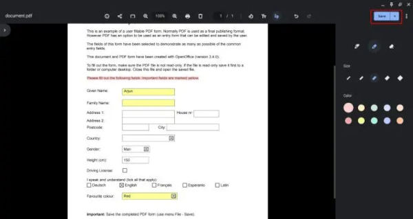 Edit PDF Files on a Chromebook 2022 5