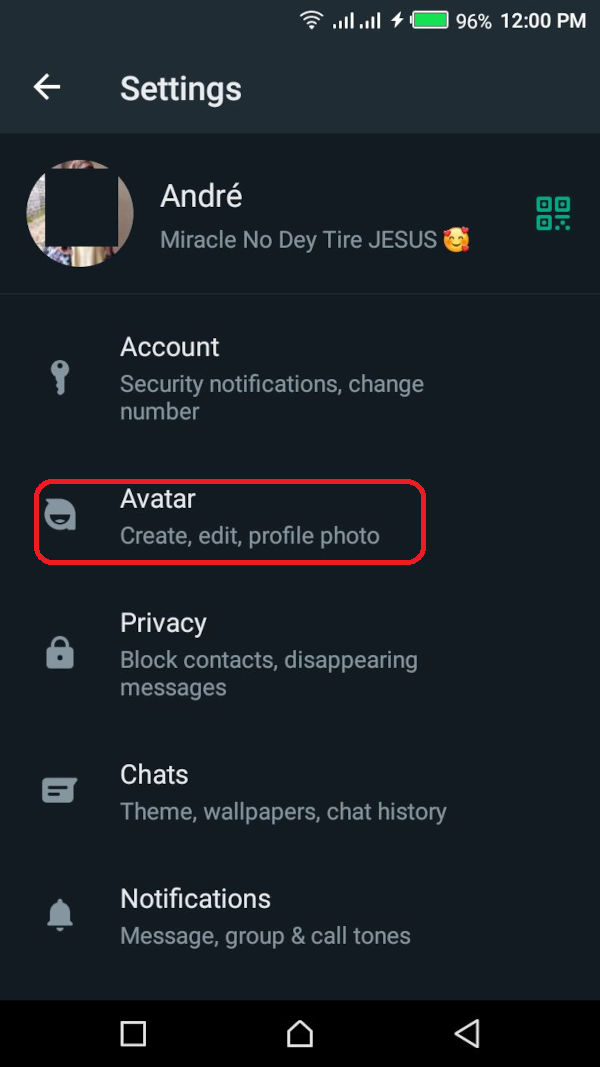 How to Make a WhatsApp Avatar 1