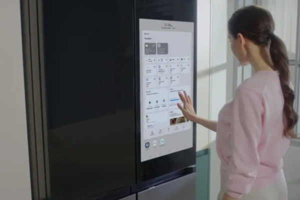 Samsung Family Hub Plus Refrigerator with a 32 inch Display