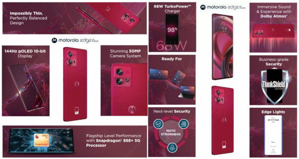 Motorola Edge 30 Fusion Viva Magenta special edition specs