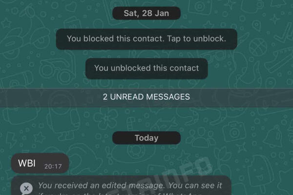Ability To Edit WhatsApp Message like on Telegram coming soon