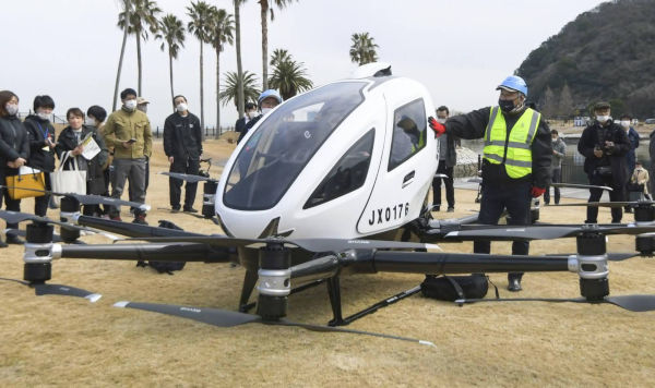 Japan conducts first manned Flying Car test flight 1