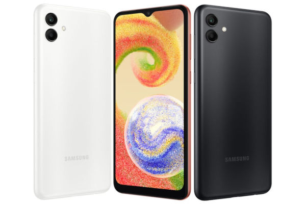 Samsung Galaxy A04 in colors