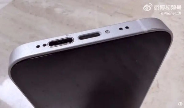 iPhone 15 series reportedly coming with dual ports