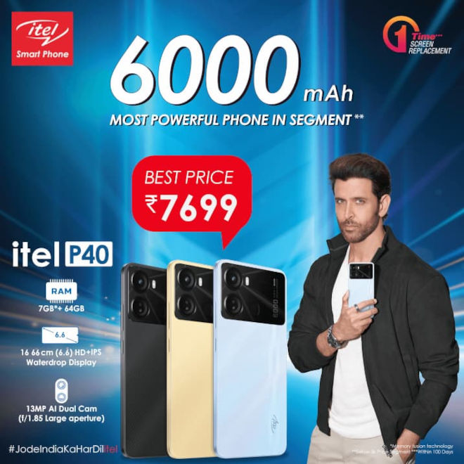 itel P40 Color and Price