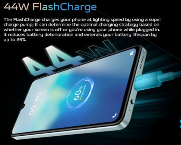 vivo T2 5G with fast charging