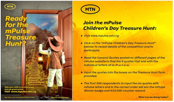 MTN Children's Day Treasure Hunt