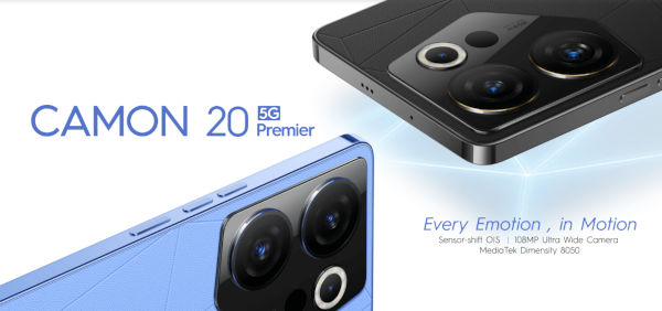 Tecno Camon 20 Premier 5G launched