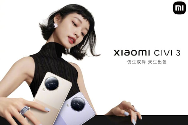 Xiaomi Civi 3 launched