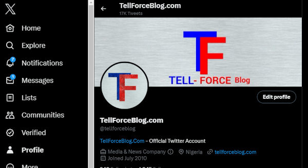 Tellforceblog and Twitter New Logo