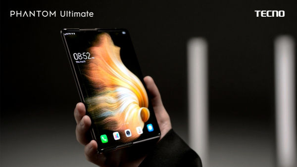 Tecno unveils Phantom Ultimate rollable smartphone concept 1