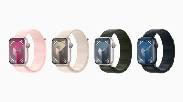 Apple Watch Series 9 in color