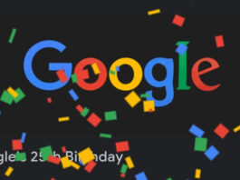 Google is 25, celebrates it with a doodle
