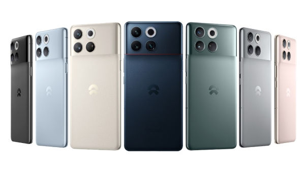 Nio Phone in colors
