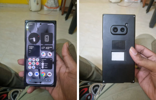 Nothing Phone (2a) live shots emerge to hint front, rear design